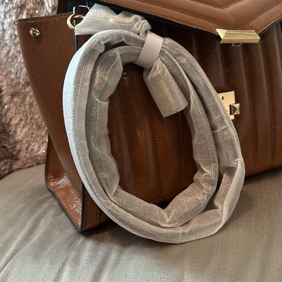 NWT Michael Kors Quilted Satchel - Picture 7 of 11